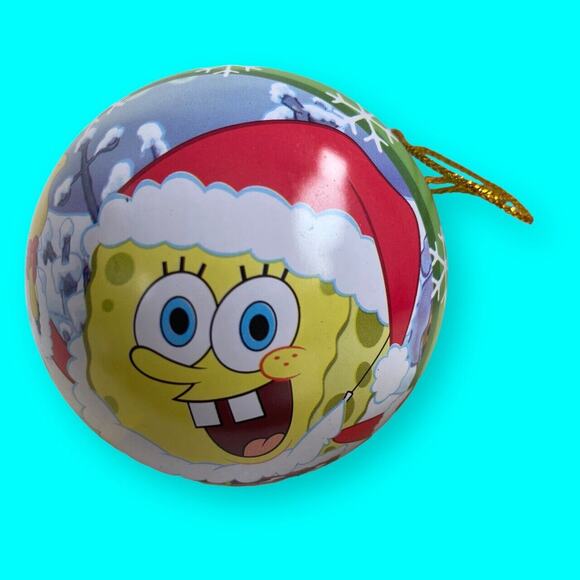 Sponge Bob Square Pants Christmas Ornament 2007 Nickelodeon Viacom by Hillenburg - Picture 5 of 7
